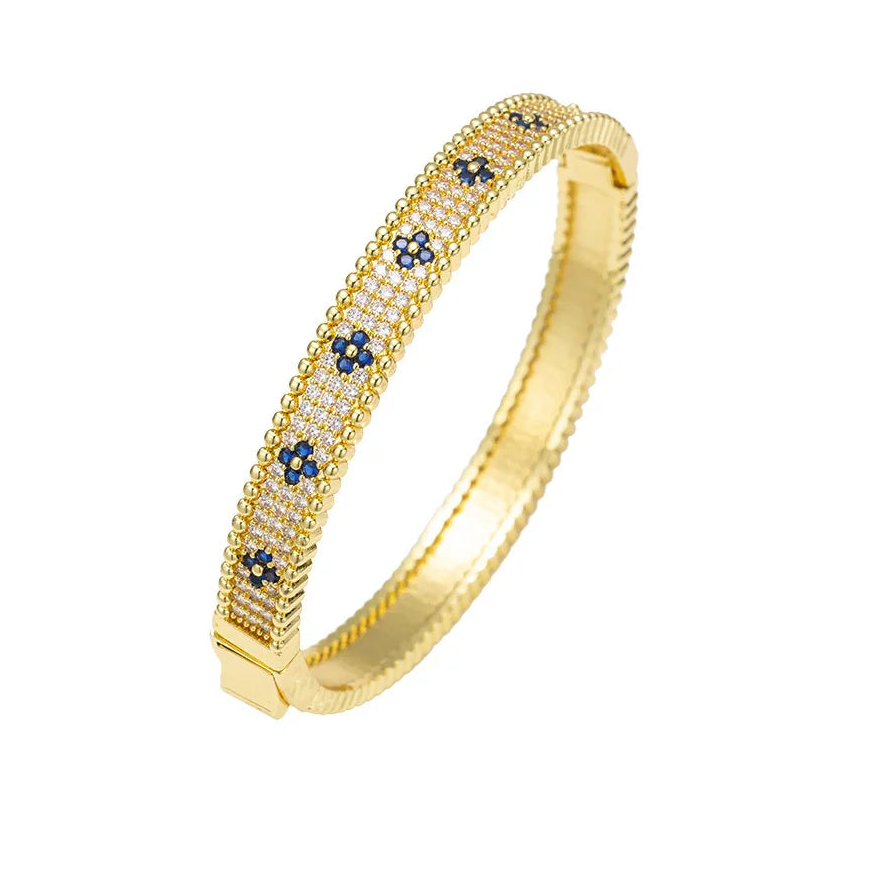 Parure de Bijoux Femme Luxe – Collier, Bracelet & Boucles d'Oreilles en Zircon Cubique