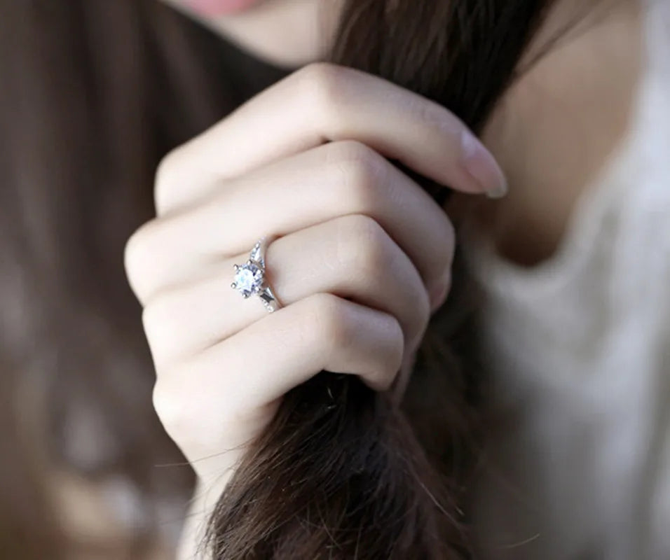 Luna Tourmaline Sterling Silver Ring