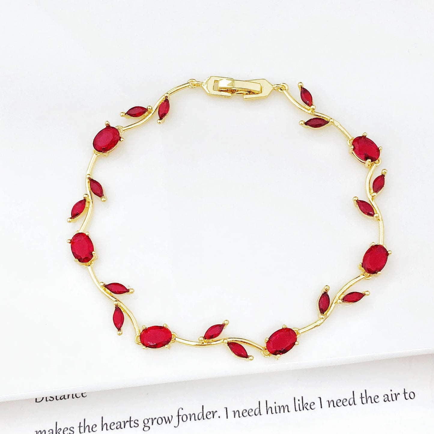 Parure de Bijoux Femme Luxe – Collier et Bracelet en Cristaux Strass, Motif Feuille et Fleur, Cadeau Élégant
