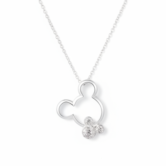Collier Femme en Argent 925 avec Pendentif Zircon AAA – Bijou Élégant et Raffiné