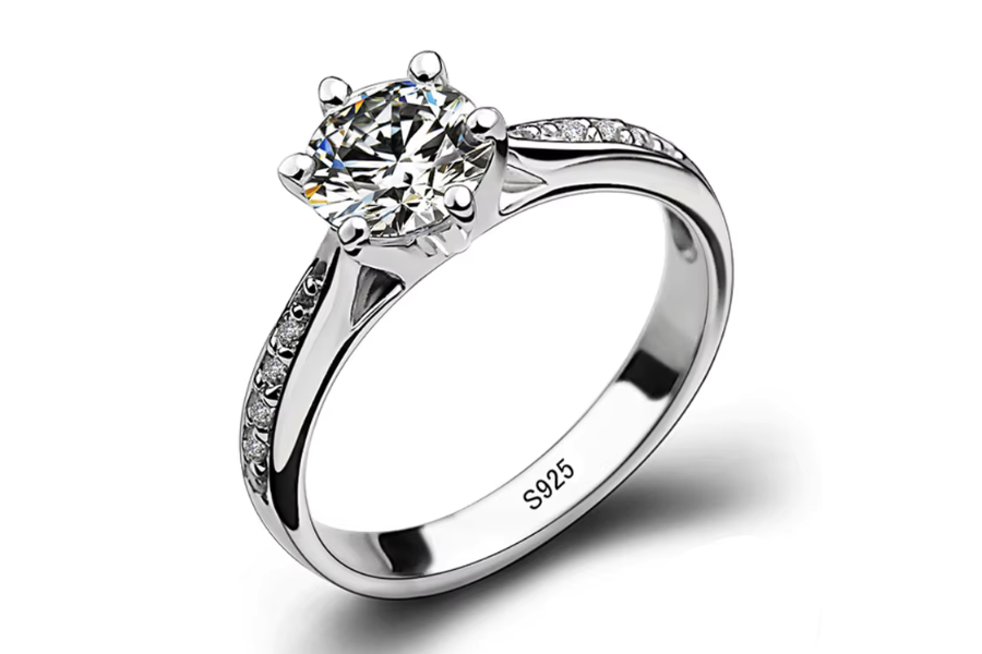 Luna Tourmaline Sterling Silver Ring